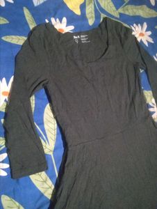 Pact Black Long Sleeve Dress