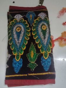 Embroidered Clutch/Pouch