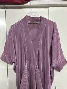 Pleated Midi Dress