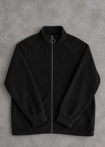 Shein Men's Quilted Zip-Up Jacket