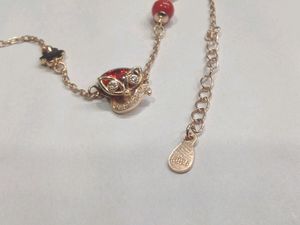 Rose Gold Bracelet Wth Hallmark