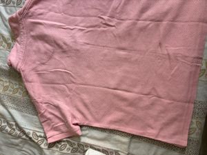woMen Pink Polo T-Shirt