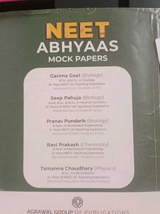 NEET Abhyaas Final Bundle Mock Papers