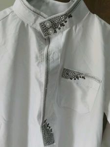 Boys White Kurta