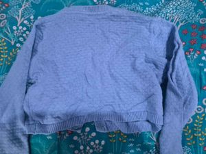 Mothercare Blue Cropped kids Shrug