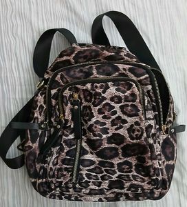 Animal Print Backpack