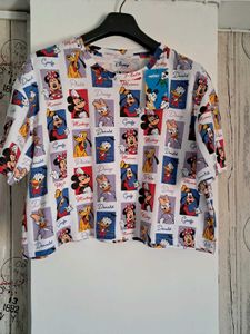 Disney Mickey &amp; Friends Graphic T-Shirt [Free Deli