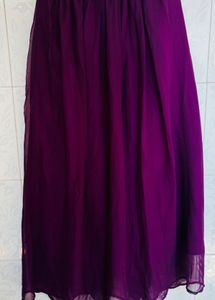 Embellished Purple Blouse