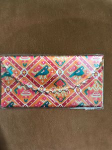 Colorful Patterned Clutch