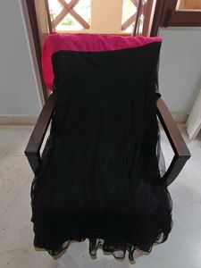 Stylish Black &amp; Pink Soch Anarkali