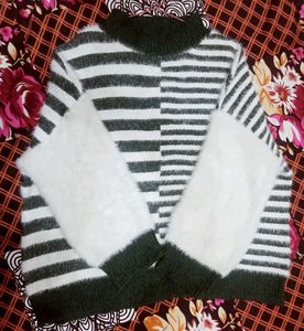🆕 Zebra 🦓 Print Woollen Sweater