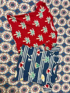 Set of Two Graphic T-Shirts