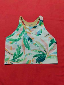 Old Navy Active Floral Crop Top