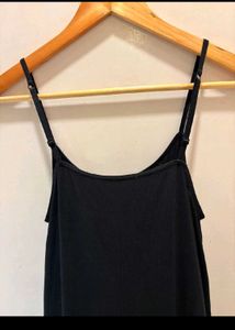 Classic Black Camisole Top / slip