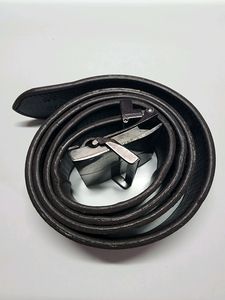 Men's Formal Brown Leather Belt