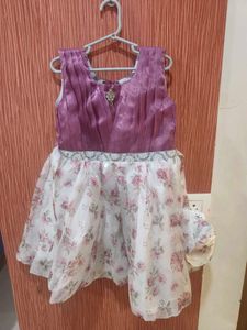 Cute Floral Girls Dress