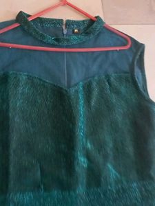 Emerald Green Sparkly Gown
