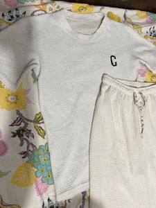 off white cord Set