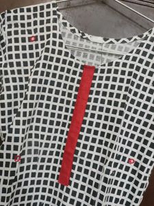 Stylish Black &amp; White Kurta