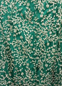 Emerald Green Embroidered sharara set