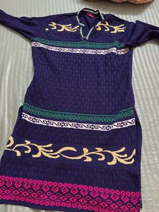 Wollen Vibrant Ethnic Print kurta