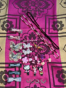 Cute Hair Accessories & Jewelry Lot