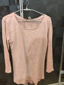 Peach Long Sleeve Tee