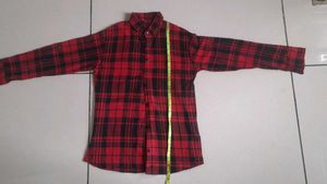 Classic Red &amp; Black Plaid Shirt