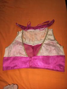 Stylish Pink Ethnic Blouse