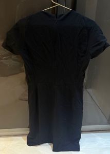 Chic Black Short Sleeve Dress