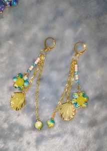 Bohemian Beaded Dangle Earrings