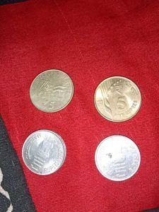 Collection of Indian Rupees Coins