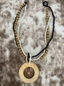 Y2K Bohemian Dreamcatcher Pendant Necklace