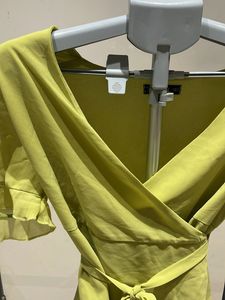 lime green blouse top