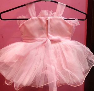 Pink Tulle Party Dress