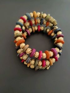 Boho Multicolored Beaded Bracelet