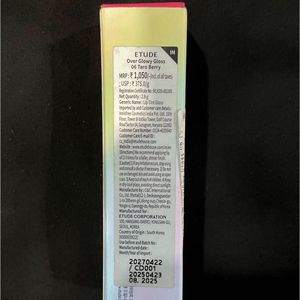 Etude Over Glowy Gloss Lip Tint