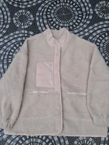 Cozy Fleece Button-Up Jacket