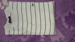 Striped Knit Sweater