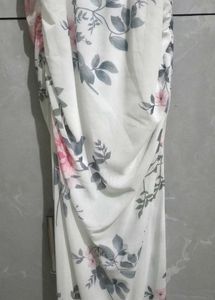 Elegant Floral Print Dress