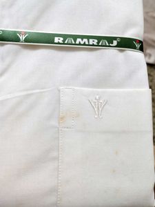 RAMRAJ Prestigious Fit Pure Cotton