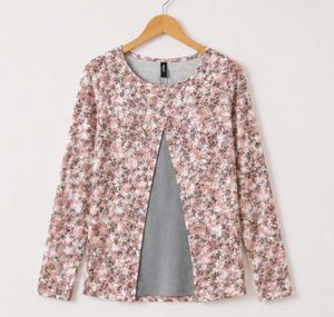 Floral Print Long Sleeve Top