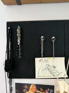 Black Decorative Wall Pinboards