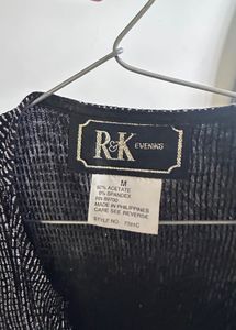 Sparkly Black Cardigan