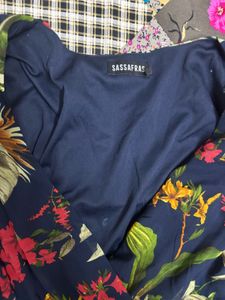 💙 Sassafras Floral Bell Sleeve Romper