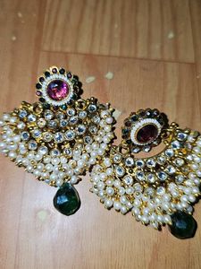 Statement Ethnic Chandbali Earrings