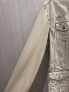 y2k  Cream Utility Jacket unisex