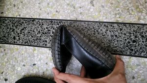 Bellestep Black Slip-On Loafer Flats