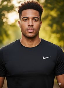 Athletic Black T-Shirt