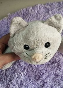 Gray Cat Plush Toy